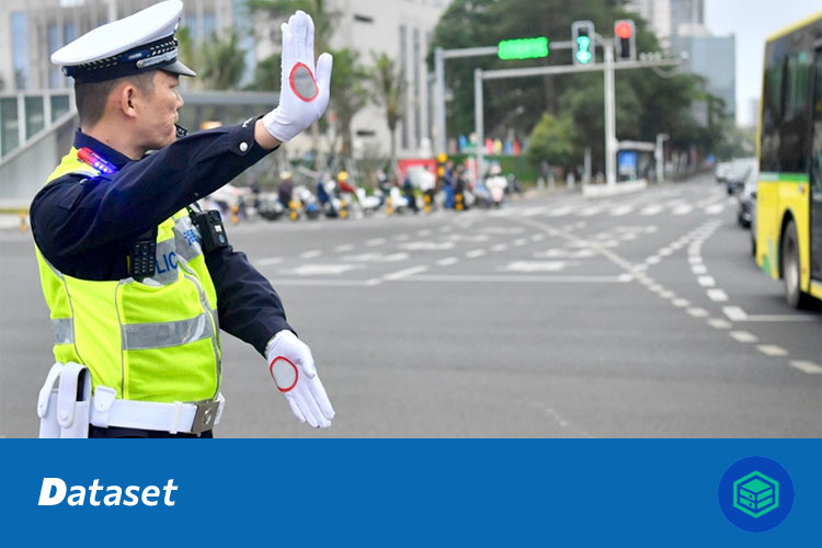 中国交通警察手势图像分类数据集
